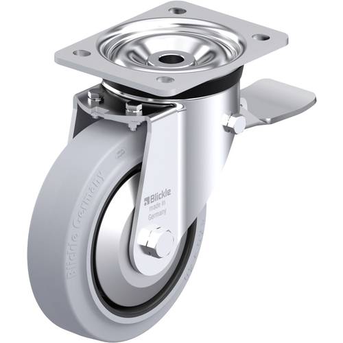 Blickle 750377 LK-POEV 160R-ST-SG-FA Stahlblech-Lenkrolle Rad-Durchmesser: 160 mm Tragfähigkeit (max.): 400 kg 1 St.