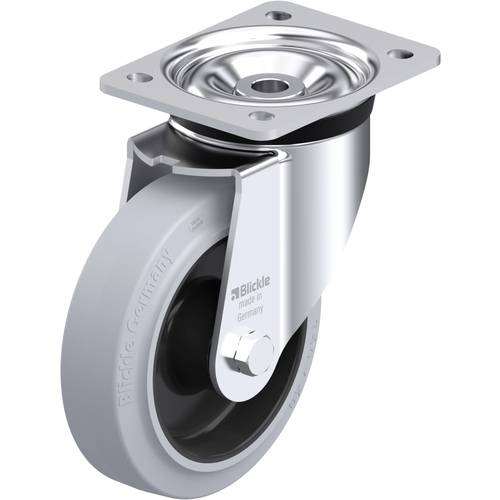 Blickle 851213 LK-POEV 160XR-SG Stahlblech-Lenkrolle Rad-Durchmesser: 160 mm Tragfähigkeit (max.): 400 kg 1 St.