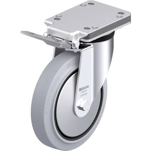 Blickle 851320 LK-POEV 200KAD-IS-SG-FA Stahlblech-Lenkrolle Rad-Durchmesser: 200 mm Tragfähigkeit (max.): 500 kg 1 St.