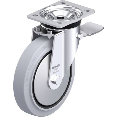 Blickle 851315 LK-POEV 200KAD-ST-SG-FA Stahlblech-Lenkrolle Rad-Durchmesser: 200 mm Tragfähigkeit (max.): 500 kg 1 St.