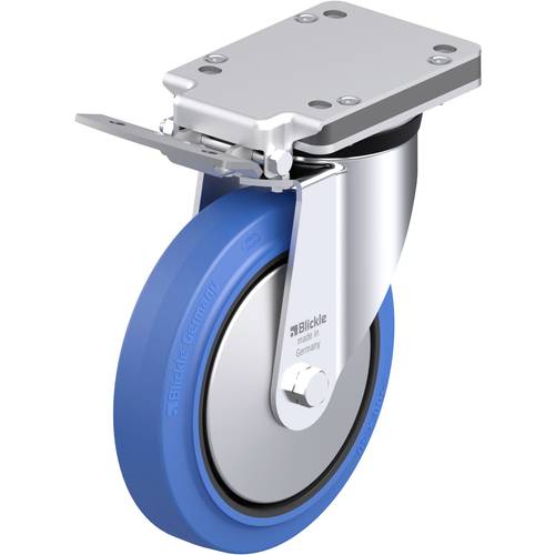 Blickle 750384 LK-POEV 200KA-IS-SB-FA Stahlblech-Lenkrolle Rad-Durchmesser: 200 mm Tragfähigkeit (max.): 500 kg 1 St.