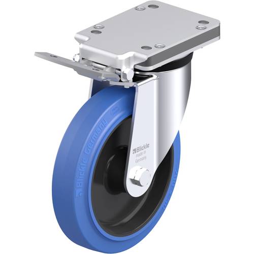 Blickle 750402 LK-POEV 200R-IS-SB Stahlblech-Lenkrolle Rad-Durchmesser: 200 mm Tragfähigkeit (max.): 500 kg 1 St.