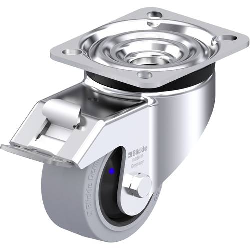 Blickle 945786 LK-POEV 82XKF-FI-SG Stahlblech-Lenkrolle Rad-Durchmesser: 80 mm Tragfähigkeit (max.): 170 kg 1 St.