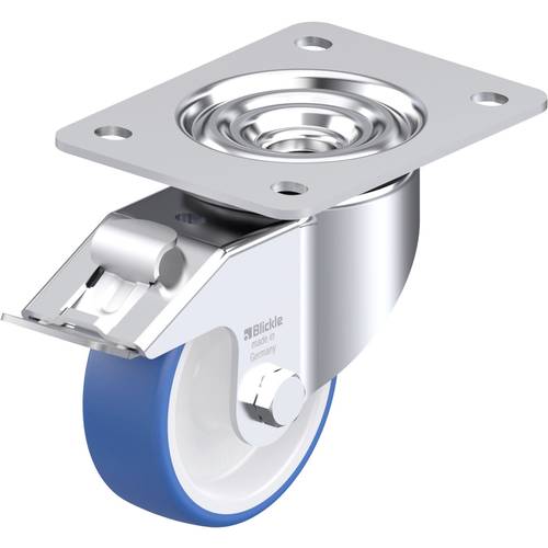 Thumbnail - Blickle 936328 LK-POTHS 100G-3-FI Stahlblech-Lenkrolle Rad-Durchmesser: 100 mm Tragfähigkeit (max.): 200 kg 1 St.
