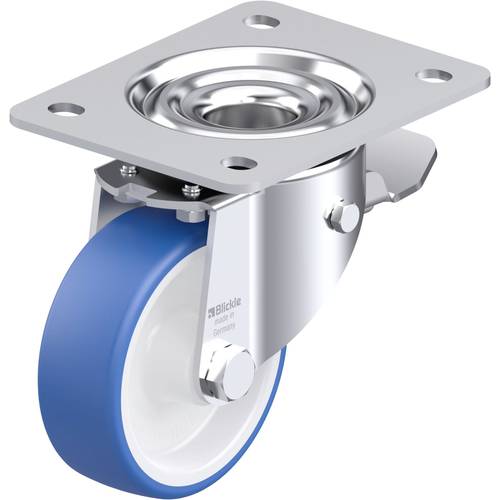 Blickle 936332 LK-POTHS 100G-3-ST Stahlblech-Lenkrolle Rad-Durchmesser: 100 mm Tragfähigkeit (max.): 200 kg 1 St.