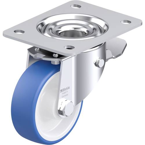 Blickle 936368 LK-POTHS 100R-3-ST Stahlblech-Lenkrolle Rad-Durchmesser: 100 mm Tragfähigkeit (max.): 200 kg 1 St.