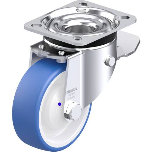 Blickle 947934 LK-POTHS 100XKA-1-ST Stahlblech-Lenkrolle Rad-Durchmesser: 100 mm Tragfähigkeit (max.): 200 kg 1 St.