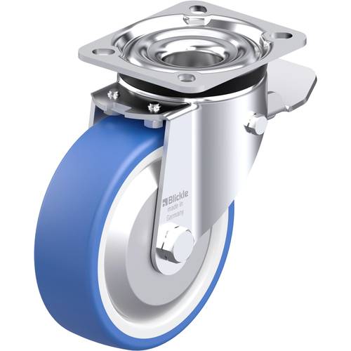 Blickle 936377 LK-POTHS 125G-1-ST-FA Stahlblech-Lenkrolle Rad-Durchmesser: 125 mm Tragfähigkeit (max.): 275 kg 1 St.