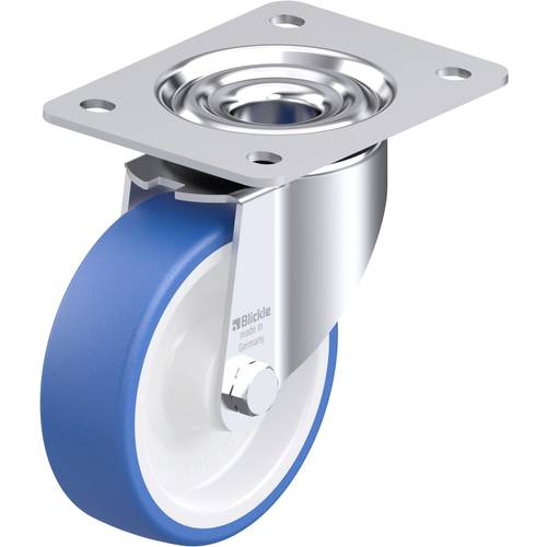 Blickle 936414 LK-POTHS 125R-3 Stahlblech-Lenkrolle Rad-Durchmesser: 125 mm Tragfähigkeit (max.): 275 kg 1 St.