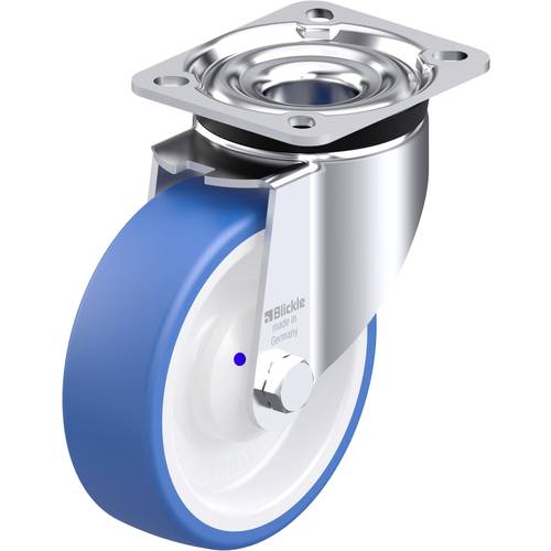 Blickle 947954 LK-POTHS 125XKA-1 Stahlblech-Lenkrolle Rad-Durchmesser: 125 mm Tragfähigkeit (max.): 275 kg 1 St.