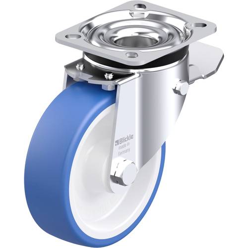 Blickle 947970 LK-POTHS 125XR-1-ST Stahlblech-Lenkrolle Rad-Durchmesser: 125 mm Tragfähigkeit (max.): 275 kg 1 St.