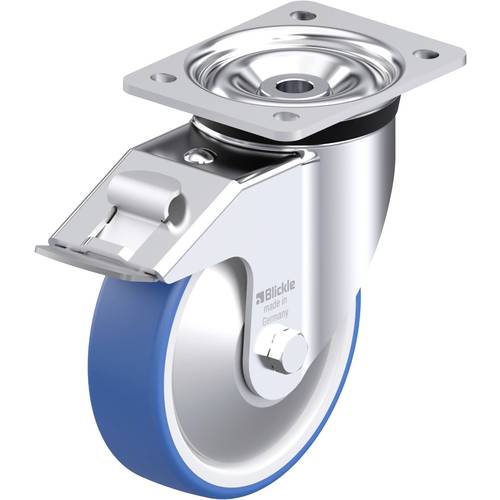 Blickle 947979 LK-POTHS 160G-FI-FA Stahlblech-Lenkrolle Rad-Durchmesser: 160 mm Tragfähigkeit (max.): 400 kg 1 St.