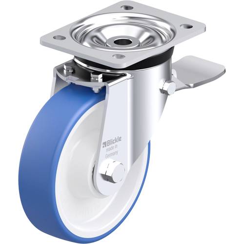 Blickle 947996 LK-POTHS 160XK-ST Stahlblech-Lenkrolle Rad-Durchmesser: 160 mm Tragfähigkeit (max.): 400 kg 1 St.