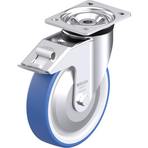 Blickle 936435 LK-POTHS 200G-FI-FA Stahlblech-Lenkrolle Rad-Durchmesser: 200 mm Tragfähigkeit (max.): 550 kg 1 St.