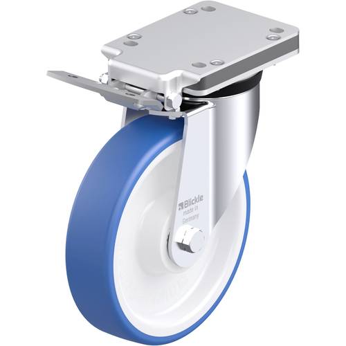 Thumbnail - Blickle 936444 LK-POTHS 200K-IS Stahlblech-Lenkrolle Rad-Durchmesser: 200 mm Tragfähigkeit (max.): 550 kg 1 St.