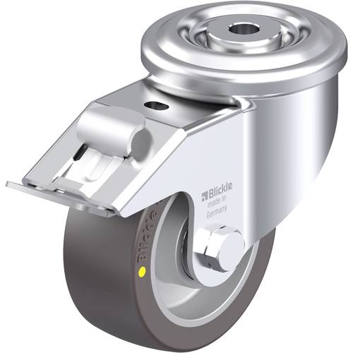 Blickle 917866 LKR-ALST 100K-FI-AS Stahlblech-Lenkrolle Rad-Durchmesser: 100 mm Tragfähigkeit (max.): 320 kg 1 St.