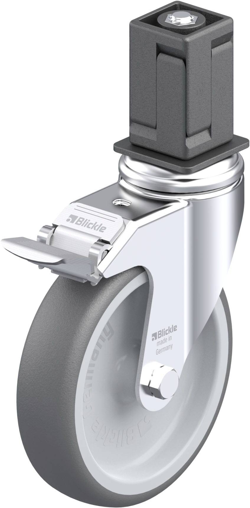Blickle 924845 LKRA-PATH 126G-11-FI-EV18 Apparate-Lenkrolle Rad-Durchmesser: 125 mm Tragfähigkeit (max.): 120 kg 1 St.