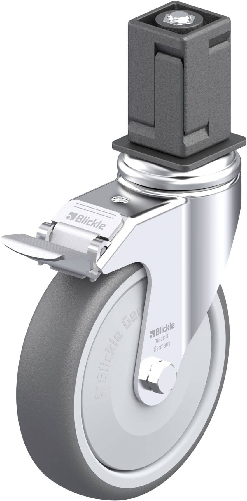 Blickle 924847 LKRA-PATH 126KF-11-FI-EV18 Apparate-Lenkrolle Rad-Durchmesser: 125 mm Tragfähigkeit (max.): 120 kg 1 St.