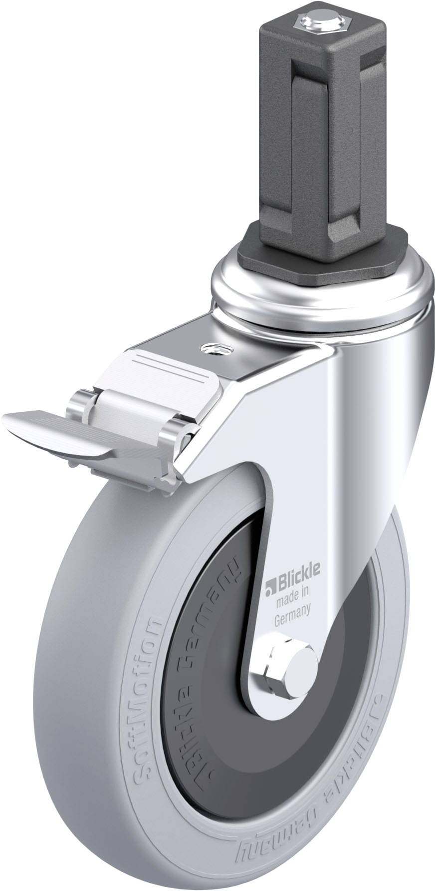 Blickle 952372 LKRA-POES 127KF-11-FI-SG-EV14 Apparate-Lenkrolle Rad-Durchmesser: 125 mm Tragfähigkeit (max.): 120 kg 1 S...