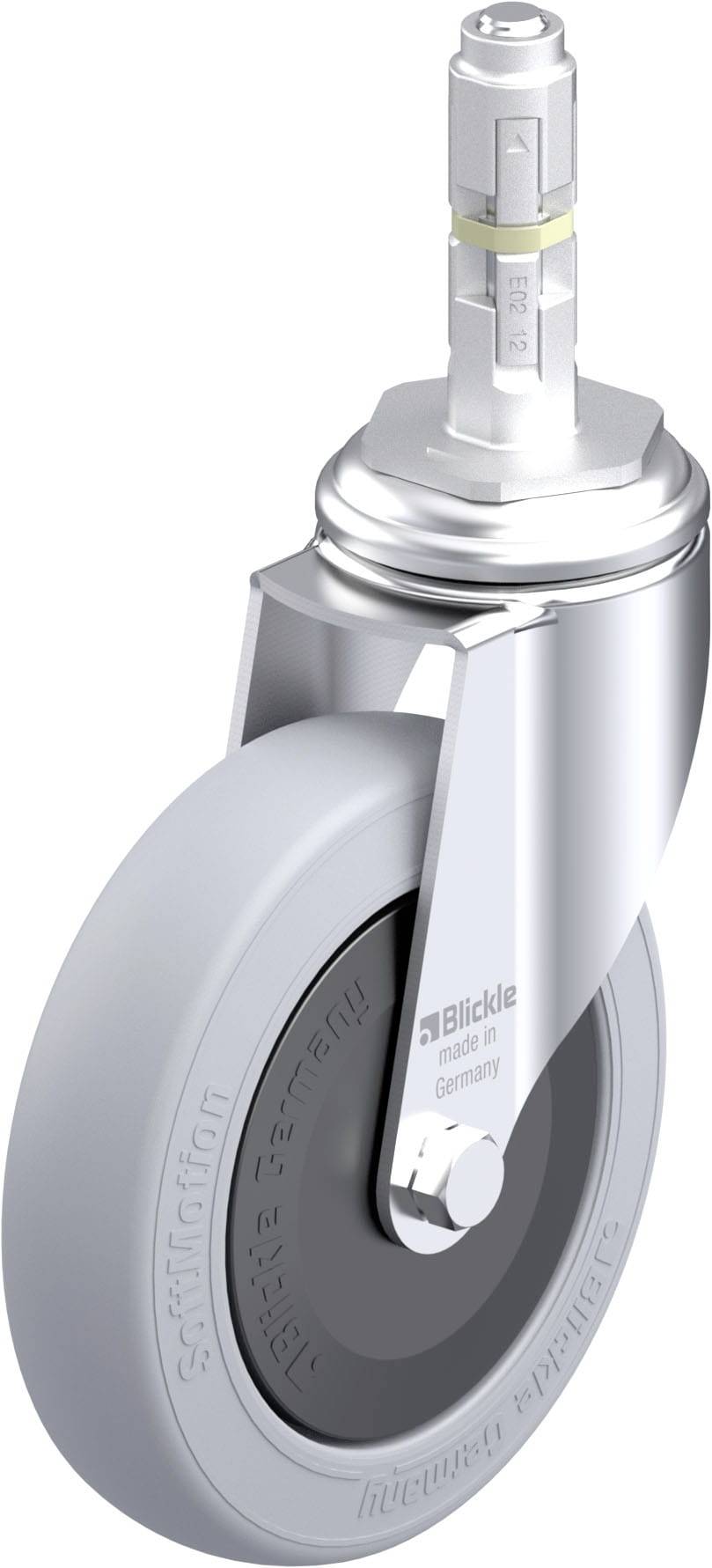 Blickle 928037 LKRA-POES 127KF-11-SG-E12 Apparate-Lenkrolle Rad-Durchmesser: 125 mm Tragfähigkeit (max.): 120 kg 1 St.
