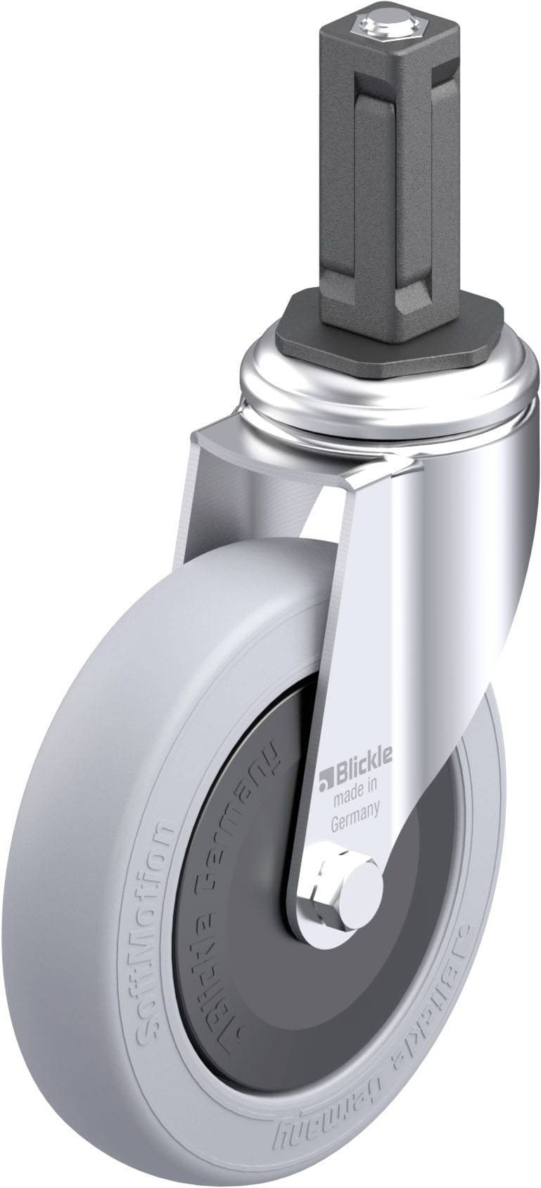 Blickle 952384 LKRA-POES 127KF-11-SG-EV13 Apparate-Lenkrolle Rad-Durchmesser: 125 mm Tragfähigkeit (max.): 120 kg 1 St.