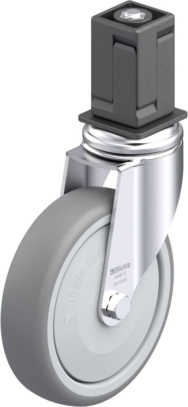 Blickle 924878 LKRA-TPA 126KF-11-EV18 Apparate-Lenkrolle Rad-Durchmesser: 125 mm Tragfähigkeit (max.): 120 kg 1 St.