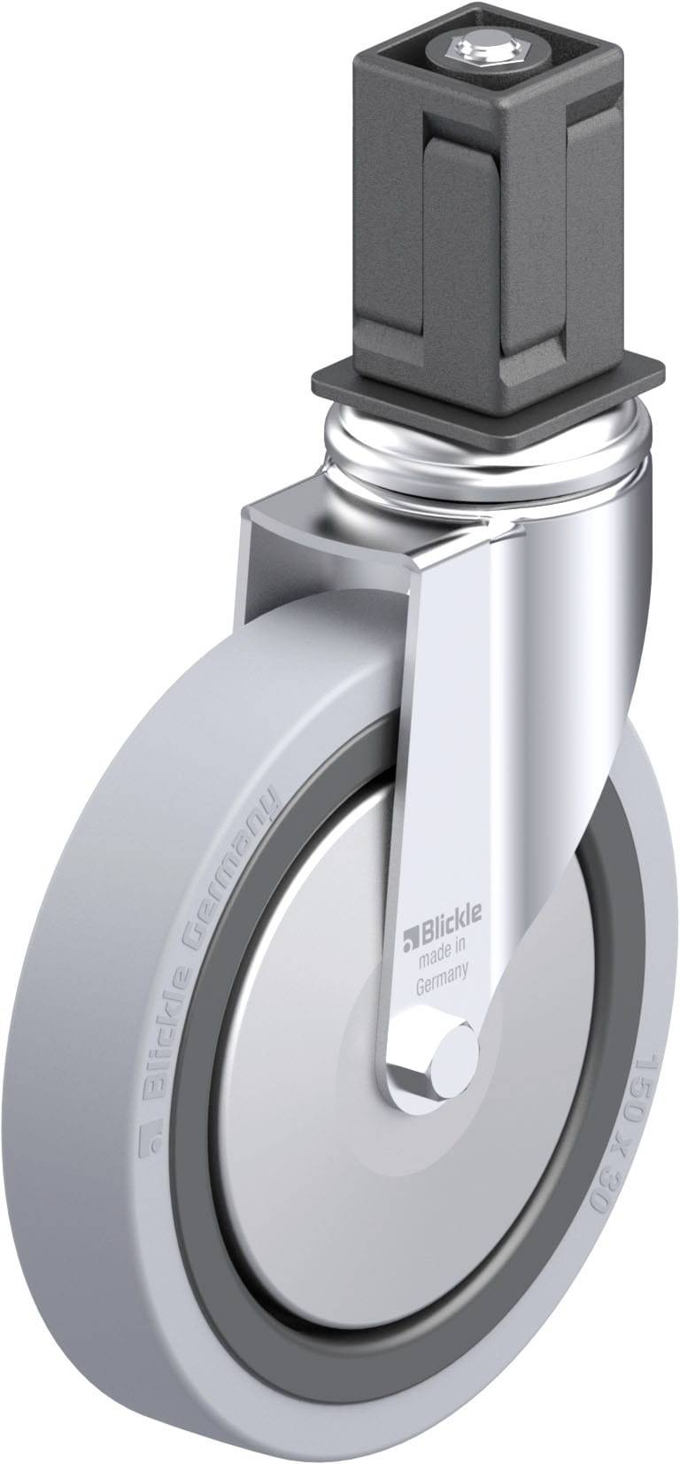 Thumbnail - Blickle 924996 LKRA-VPA 150K-11-FA-EV18 Apparate-Lenkrolle Rad-Durchmesser: 150 mm Tragfähigkeit (max.): 110 kg 1 St.