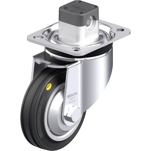 Blickle 850018 LK-RD 100R-1-CS11-FA Stahlblech-Lenkrolle Rad-Durchmesser: 100 mm Tragfähigkeit (max.): 100 kg 1 St.