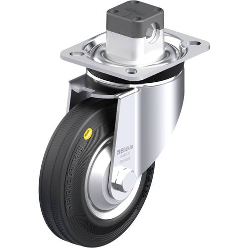 Blickle 850027 LK-RD 125R-1-CS11-FA Stahlblech-Lenkrolle Rad-Durchmesser: 125 mm Tragfähigkeit (max.): 120 kg 1 St.