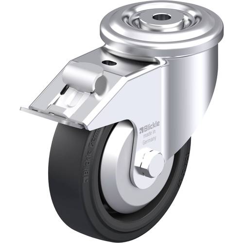 Blickle 851540 LKR-POEV 125KAD-FI-FA Stahlblech-Lenkrolle Rad-Durchmesser: 125 mm Tragfähigkeit (max.): 250 kg 1 St.