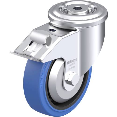 Blickle 851528 LKR-POEV 125R-FI-SB-FA Stahlblech-Lenkrolle Rad-Durchmesser: 125 mm Tragfähigkeit (max.): 250 kg 1 St.