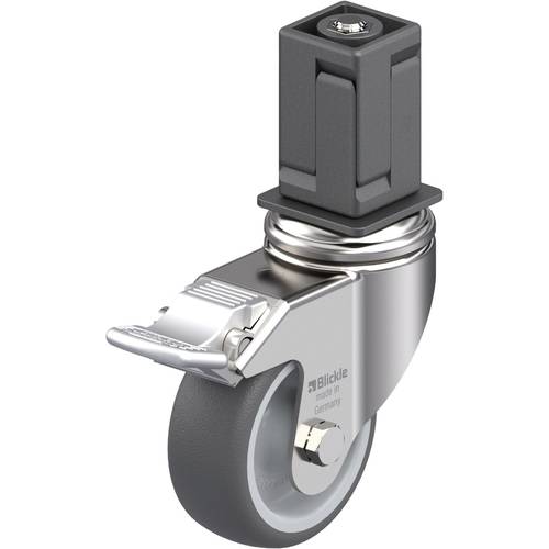 Blickle 925029 LKRXA-PATH 80G-11-FI-EXV18 Edelstahl-Apparate-Lenkrolle Rad-Durchmesser: 80 mm Tragfähigkeit (max.): 120 ...