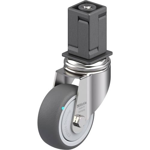 Thumbnail - Blickle 921404 LKRXA-PATH 80KFD-11-EXV18 Edelstahl-Apparate-Lenkrolle Rad-Durchmesser: 80 mm Tragfähigkeit (max.): 120 k...
