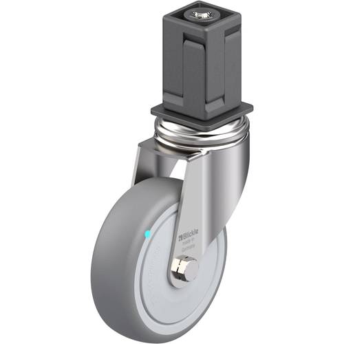 Thumbnail - Blickle 925036 LKRXA-TPA 101KFD-11-EXV18 Edelstahl-Apparate-Lenkrolle Rad-Durchmesser: 100 mm Tragfähigkeit (max.): 110 ...