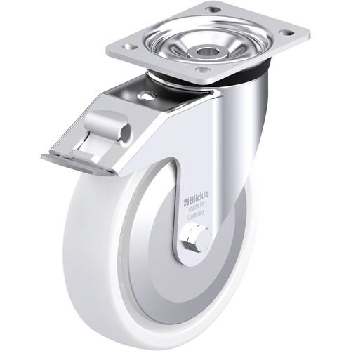 Blickle 750557 LK-SPO 201G-FI-FA Stahlblech-Lenkrolle Rad-Durchmesser: 200 mm Tragfähigkeit (max.): 600 kg 1 St.