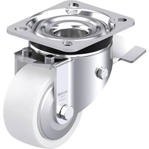 Thumbnail - Blickle 852827 LK-SPO 80G-ST-FA Stahlblech-Lenkrolle Rad-Durchmesser: 80 mm Tragfähigkeit (max.): 350 kg 1 St.