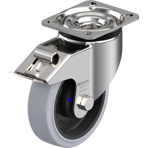 Blickle 945791 LKX-POEV 125XKA-1-FI-SG Edelstahl-Schwerlast-Lenkrolle Rad-Durchmesser: 125 mm Tragfähigkeit (max.): 250 ...