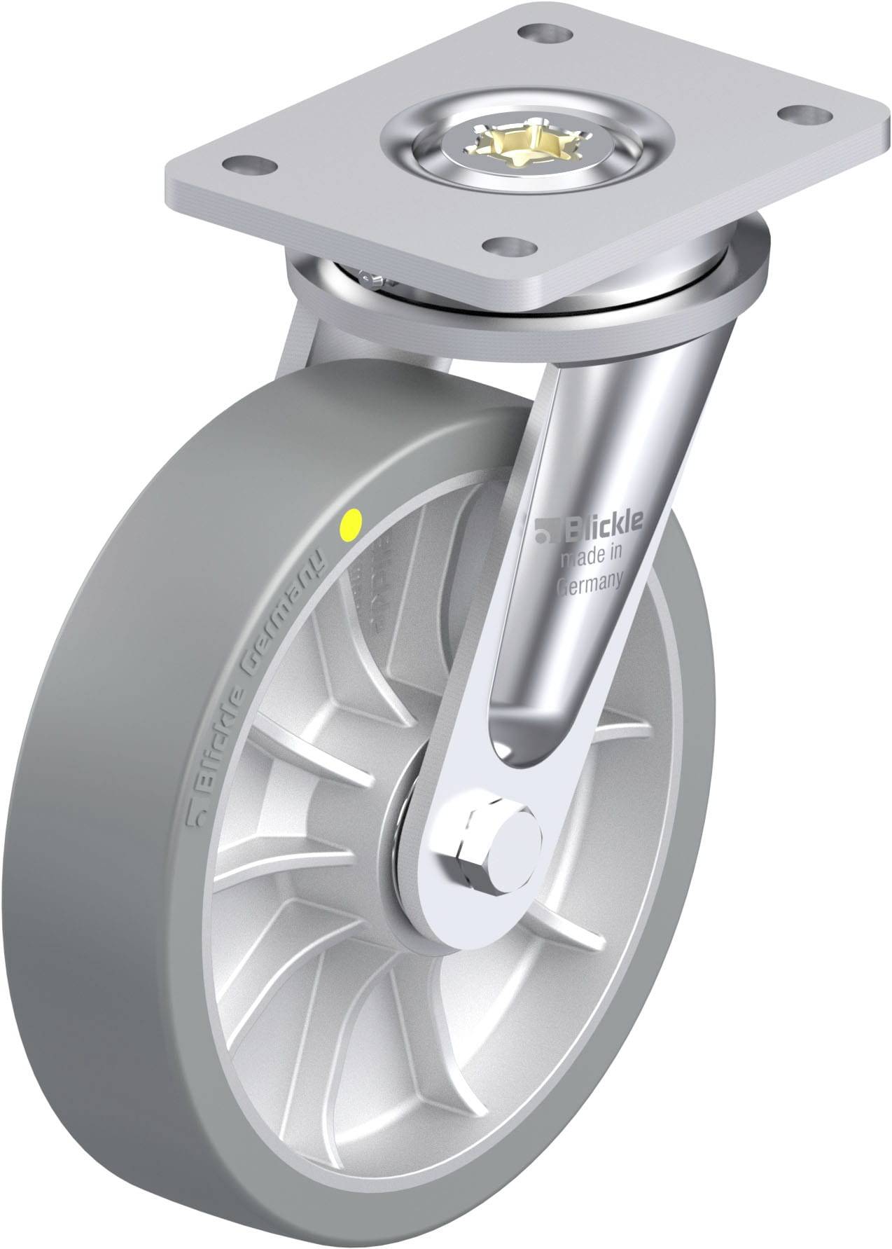 Blickle 936773 LO-ALTH 202K-AS Schwerlast-Lenkrolle Rad-Durchmesser: 200 mm Tragfähigkeit (max.): 1000 kg 1 St.