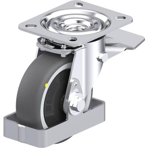 Blickle 931101 L-PATH 100KF-ST-ELS-FS Stahlblech-Lenkrolle Rad-Durchmesser: 100 mm Tragfähigkeit (max.): 130 kg 1 St.