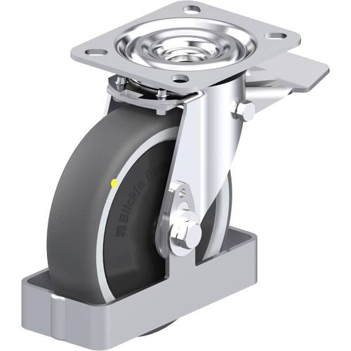 Blickle 938760 L-PATH 125KF-ST-ELS-FS Stahlblech-Lenkrolle Rad-Durchmesser: 125 mm Tragfähigkeit (max.): 160 kg 1 St.