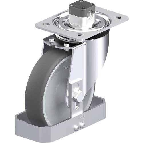 Thumbnail - Blickle 938762 L-PATH 160G-CS11-FS Stahlblech-Lenkrolle Rad-Durchmesser: 160 mm Tragfähigkeit (max.): 400 kg 1 St.