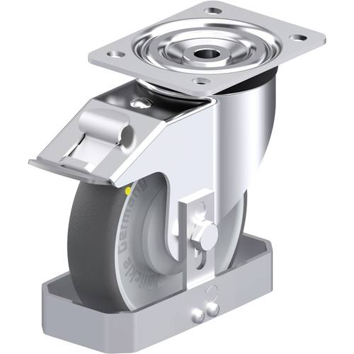 Thumbnail - Blickle 906540 L-PATH 160KA-FI-ELS-FS Stahlblech-Lenkrolle Rad-Durchmesser: 160 mm Tragfähigkeit (max.): 260 kg 1 St.