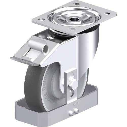 Thumbnail - Blickle 885713 L-PATH 160KA-FI-FS Stahlblech-Lenkrolle Rad-Durchmesser: 160 mm Tragfähigkeit (max.): 400 kg 1 St.