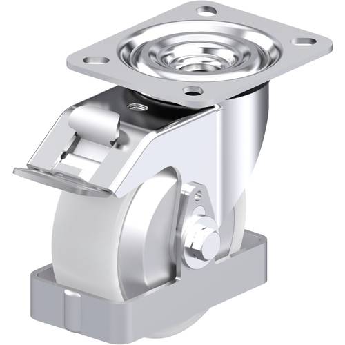 Blickle 939674 L-PO 100G-FI-FA-FS Stahlblech-Lenkrolle Rad-Durchmesser: 100 mm Tragfähigkeit (max.): 250 kg 1 St.