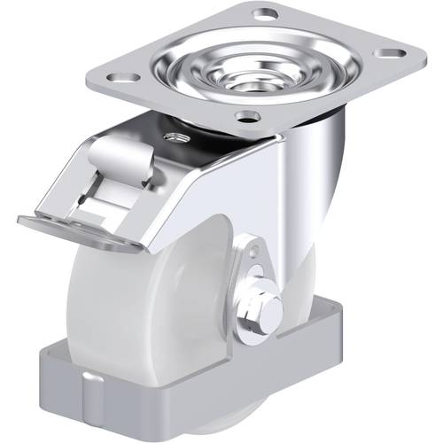 Blickle 854104 L-PO 100G-FI-FS Stahlblech-Lenkrolle Rad-Durchmesser: 100 mm Tragfähigkeit (max.): 250 kg 1 St.