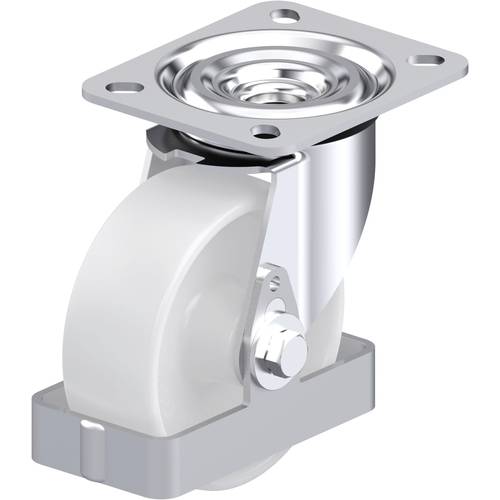 Thumbnail - Blickle 854103 L-PO 100G-FS Stahlblech-Lenkrolle Rad-Durchmesser: 100 mm Tragfähigkeit (max.): 250 kg 1 St.