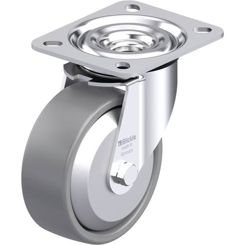 Blickle 946830 L-PO 100KA-ELS-FA Stahlblech-Lenkrolle Rad-Durchmesser: 100 mm Tragfähigkeit (max.): 250 kg 1 St.