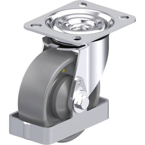 Blickle 938317 L-PO 100KA-ELS-FS Stahlblech-Lenkrolle Rad-Durchmesser: 100 mm Tragfähigkeit (max.): 250 kg 1 St.