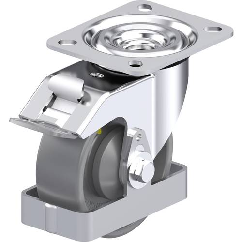 Blickle 939679 L-PO 100KA-FI-ELS-FS Stahlblech-Lenkrolle Rad-Durchmesser: 100 mm Tragfähigkeit (max.): 250 kg 1 St.