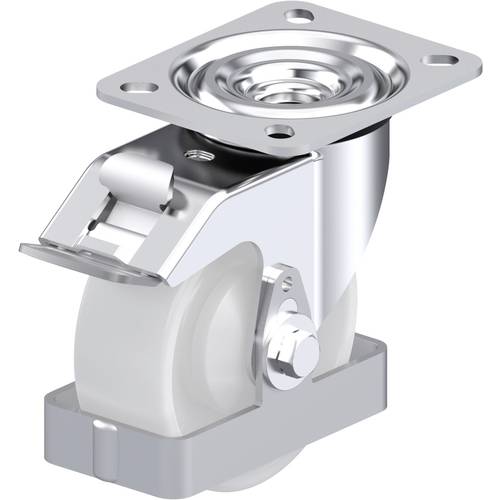 Blickle 908274 L-PO 100KA-FI-FS Stahlblech-Lenkrolle Rad-Durchmesser: 100 mm Tragfähigkeit (max.): 250 kg 1 St.